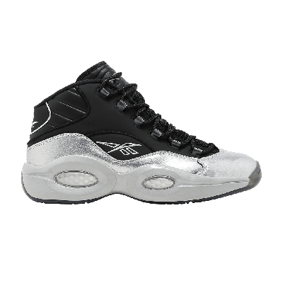 Pre-owned Reebok Question Mid 'i3 Motorsports' In Black