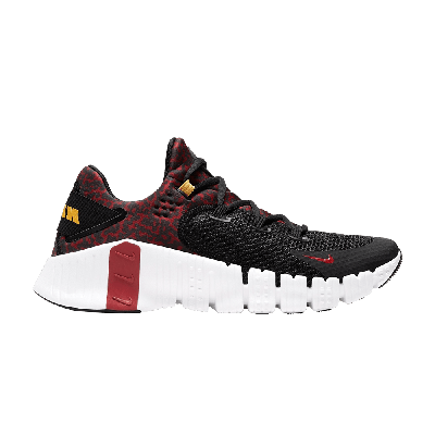 Pre-owned Nike Free Metcon 4 'leopard' In Black