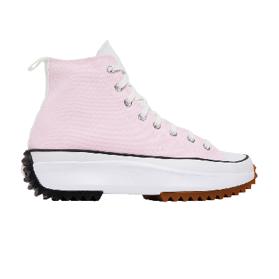 Pre-owned Converse Run Star Hike High 'statement Flow' In Pink