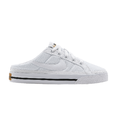 Pre-owned Nike Wmns Court Legacy Mule 'white'
