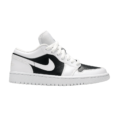 Pre-owned Air Jordan Wmns  1 Low 'panda' In White