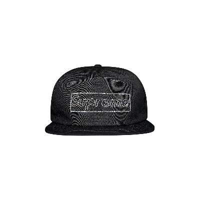 Pre-owned Supreme X Kaws Chalk Logo 5-panel 'black'