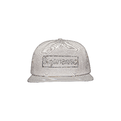 Pre-owned Supreme X Kaws Chalk Logo 5-panel 'grey'