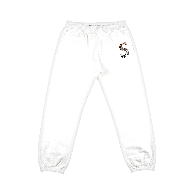 Pre-owned Supreme X Swarovski S Logo Sweatpant 'white'