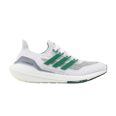 Pre-owned Adidas Originals Ultraboost 21 'white Sub Green'