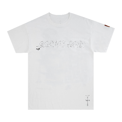 Pre-owned Cactus Jack By Travis Scott Connect The Dots T-shirt 'white'