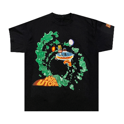Pre-owned Cactus Jack By Travis Scott Fly-thru T-shirt 'black'