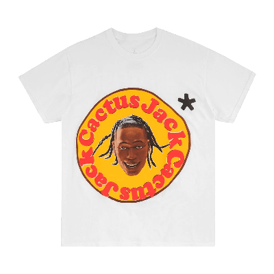 Pre-owned Cactus Jack By Travis Scott X Cactus Plant Flea Market 60 Seconds T-shirt 'white'