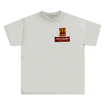 Pre-owned Cactus Jack By Travis Scott X Mcdonald's Action Figure Series T-shirt 'white'