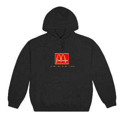 Pre-owned Cactus Jack By Travis Scott X Mcdonald's Billions Served Hoodie 'black'