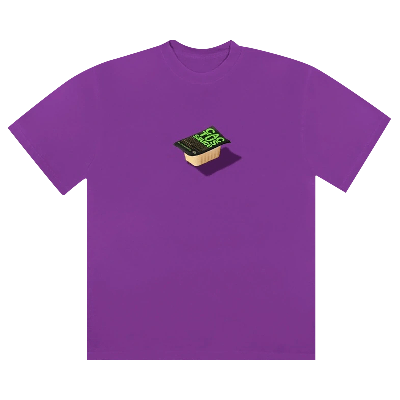 Pre-owned Cactus Jack By Travis Scott X Mcdonald's Cactus Sauce T-shirt Iii 'purple'