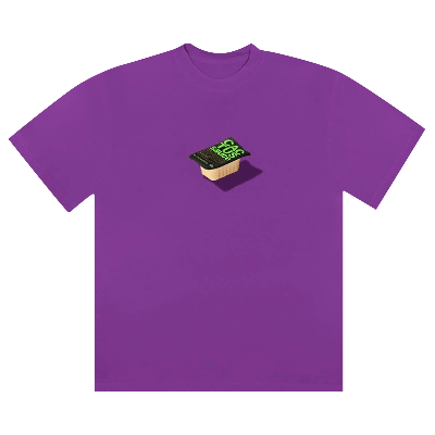 Pre-owned Cactus Jack By Travis Scott Kids'  X Mcdonald's Cactus Sauce T-shirt Iii 'purple'