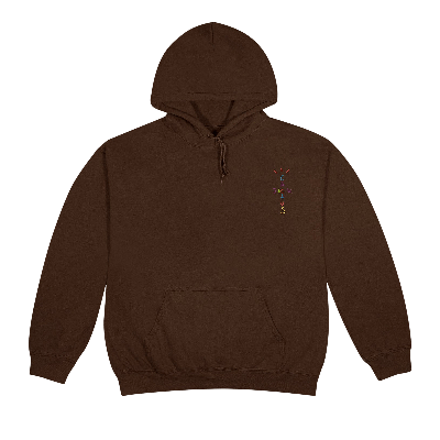 Pre-owned Cactus Jack By Travis Scott X Mcdonald's Smile Hoodie 'brown'