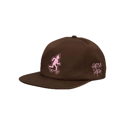 Pre-owned Cactus Jack By Travis Scott Skate Hat I 'brown'