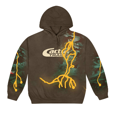 Pre-owned Cactus Jack By Travis Scott Kids'  Cactus Trails Hoodie 'brown'