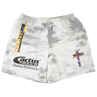 Pre-owned Cactus Jack By Travis Scott Kids' Trails Shorts 'white'