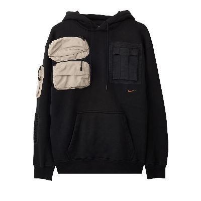 Pre-owned Cactus Jack By Travis Scott X Nike Nrg Ag Utility Hoodie 'black'