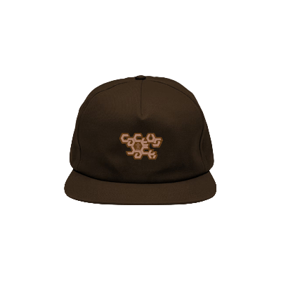 Pre-owned Cactus Jack By Travis Scott Reality Hat 'brown'
