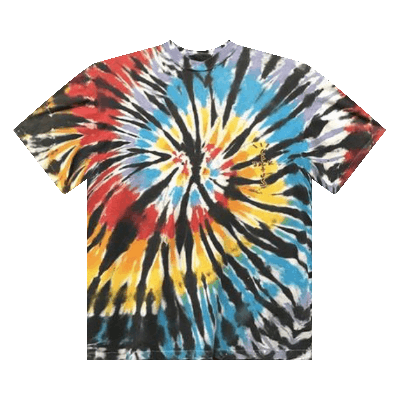 Pre-owned Cactus Jack By Travis Scott Highest In The Room T-shirt 'tie-dye' In Multi-color