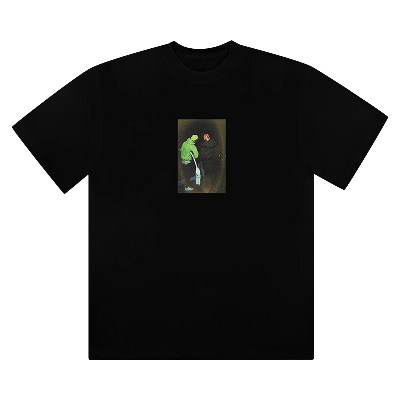 Pre-owned Cactus Jack By Travis Scott Jackboys Photo T-shirt I 'black'