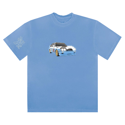 Pre-owned Cactus Jack By Travis Scott Jackboys Vehicle T-shirt Iv 'blue'
