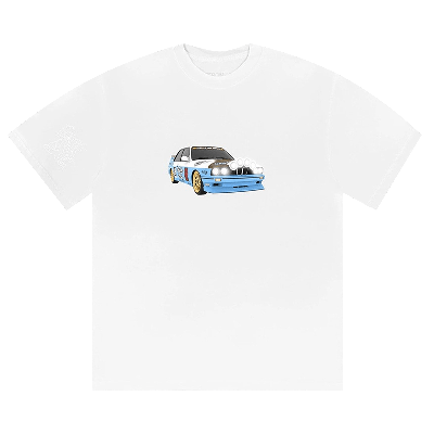 Pre-owned Cactus Jack By Travis Scott Jackboys Vehicle T-shirt Iii 'white'