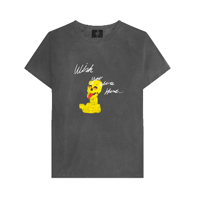 Pre-owned Cactus Jack By Travis Scott Astroworld X Dsm Wish You Were Here T-shirt 'black'