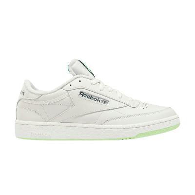 Pre-owned Reebok Club C 85 'chalk Neon Mint' In White