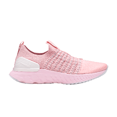 Pre-owned Nike Wmns React Phantom Run Flyknit 2 'pink Glaze'