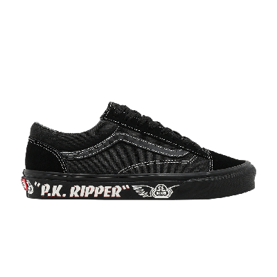 Pre-owned Vans Se Bikes X Style 36 'p.k. Ripper' In Black