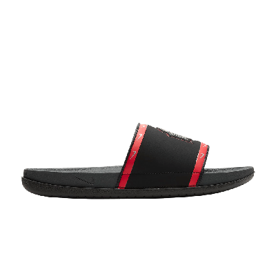 Pre-owned Nike Offcourt Slide 'ohio State' In Black