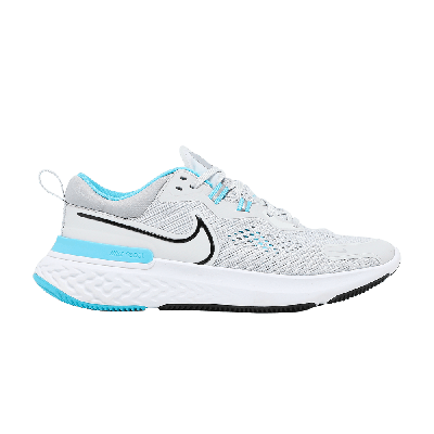 Pre-owned Nike React Miler 2 'pure Platinum Chlorine Blue' In Grey