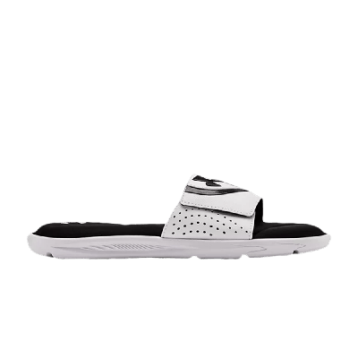 Pre-owned Under Armour Ignite 6 Slide 'white Black'