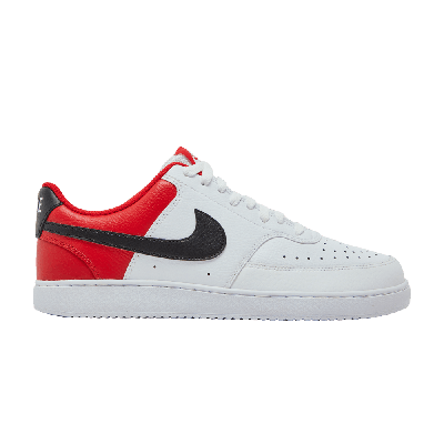 Pre-owned Nike Court Vision Low 'white University Red'