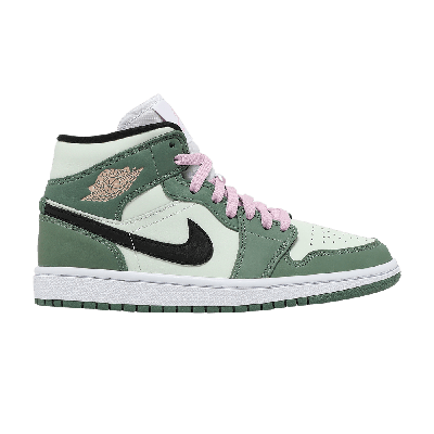 Pre-owned Air Jordan Wmns  1 Mid Se 'dutch Green'