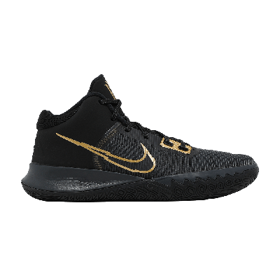 Pre-owned Nike Kyrie Flytrap 4 'black Metallic Gold'