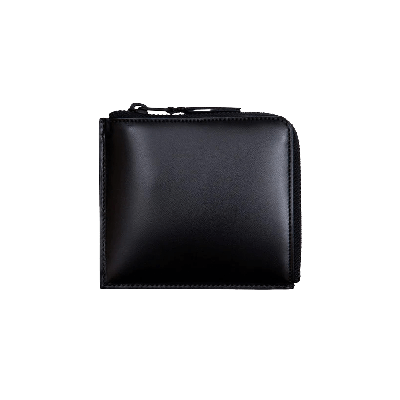 Pre-owned Comme Des Garçons Leather Wallet 'very Black'