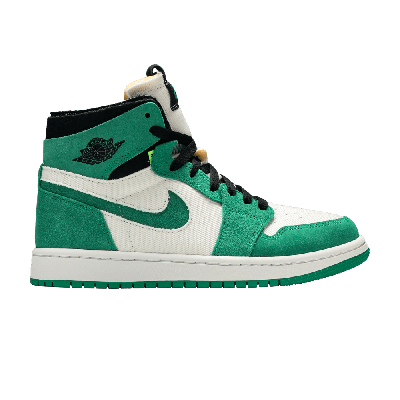 Pre-owned Air Jordan Wmns  1 High Zoom Comfort 'stadium Green' In White