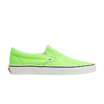 Pre-owned Vans Classic Slip-on 'neon - Green Gecko'