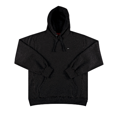 Pre-owned Supreme Small Box Hooded Sweatshirt 'black'