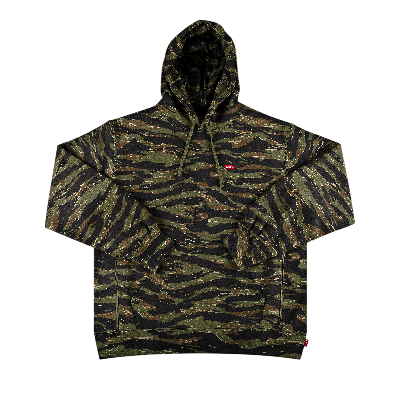Pre-owned Supreme Small Box Hooded Sweatshirt 'tigerstripe Camo' In Multi-color