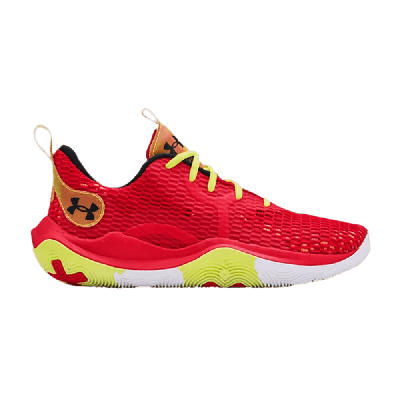 Pre-owned Under Armour Spawn 3 Clrshft 'red'