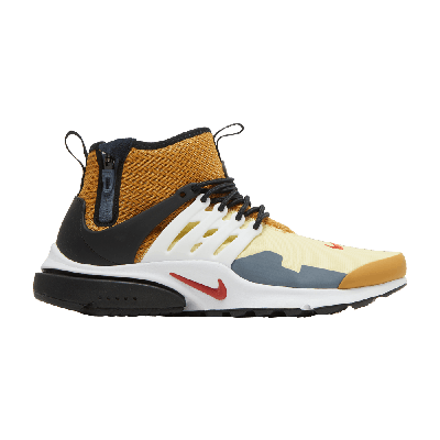 Pre-owned Nike Air Presto Mid Utility 'bossk' In Yellow
