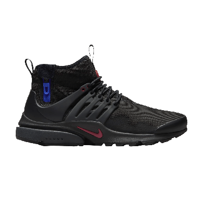 Pre-owned Nike Air Presto Mid Utility 'darth Vader' In Black