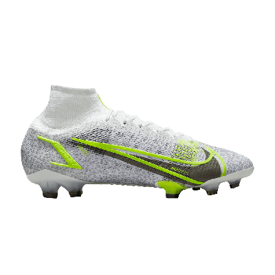 Pre-owned Nike Mercurial Superfly 8 Elite Fg 'white Volt'