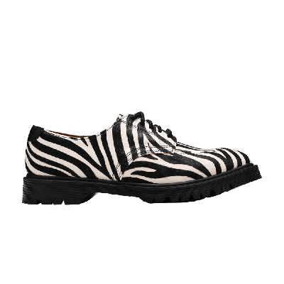 Pre-owned Dr. Martens' Supreme X 2046 Oxford 'zebra' In Black