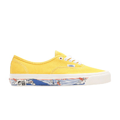 Pre-owned Vans Authentic 44 Dx 'anaheim Factory - Scene Aw' In Yellow