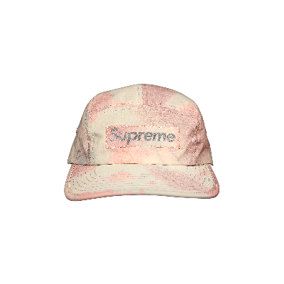 Pre-owned Supreme Reflective Dyed Camp Cap 'magenta' In Pink