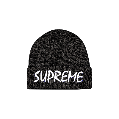 Pre-owned Supreme Ftp Beanie 'black'