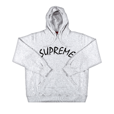 Pre-owned Supreme Ftp Arc Hooded Sweatshirt 'ash Grey'